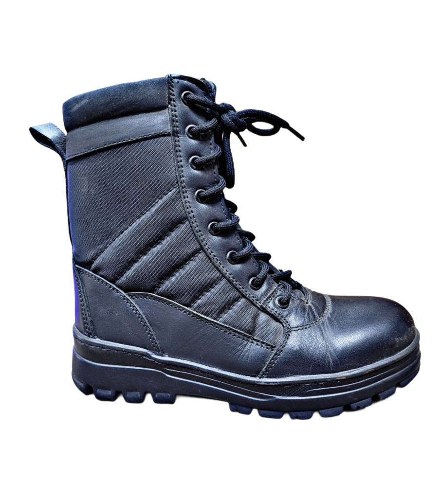 Leather Military Boot