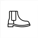 chelsea-shoes-filled-outline-icon-600nw-2610730967